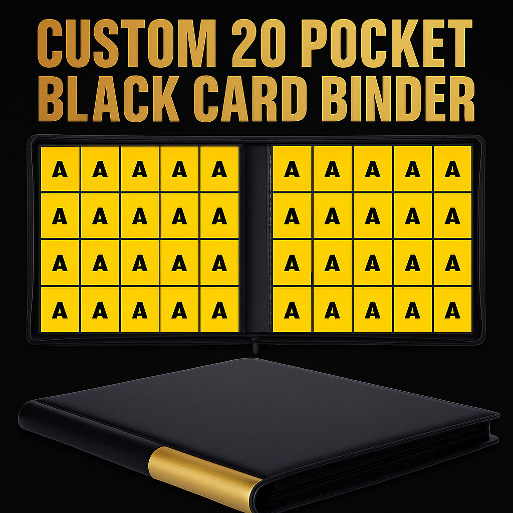 Elite Collector Binder 1280+ Cards 20 Pocket Pages